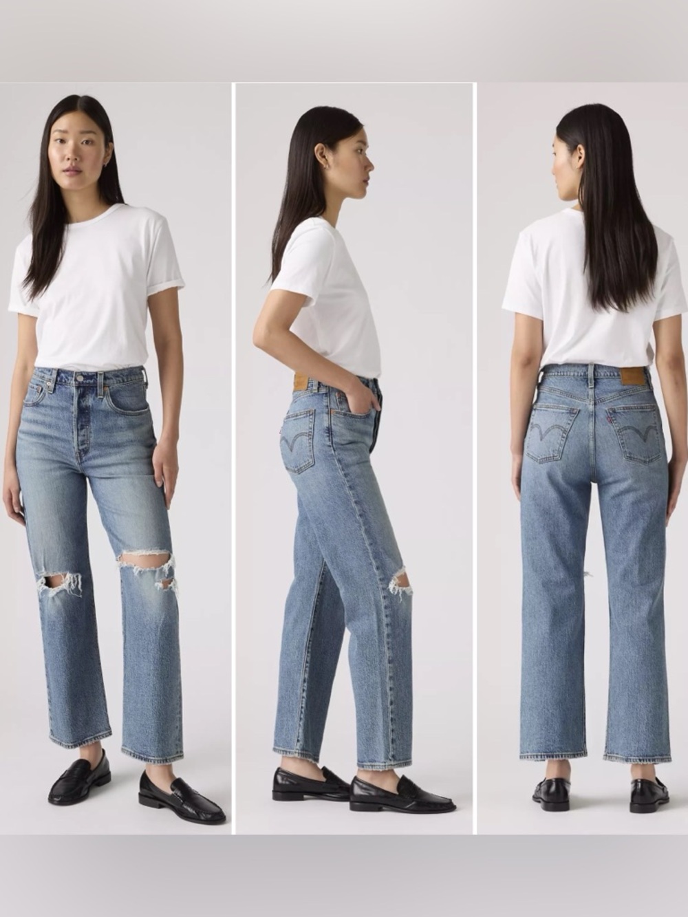 Levi’s Ribcage Straight Ankle Jeans